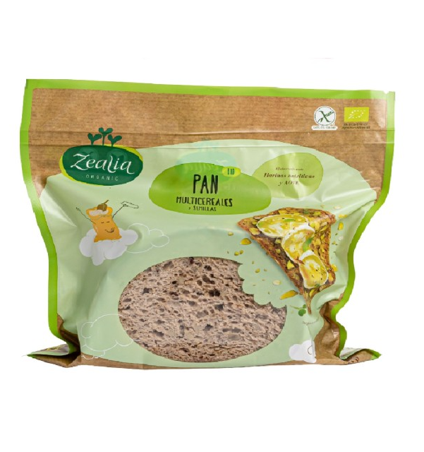 Foto de PAN MULTICEREALES Y SEMILLAS SIN GLUTEN BIO 330 GR ZEALIA