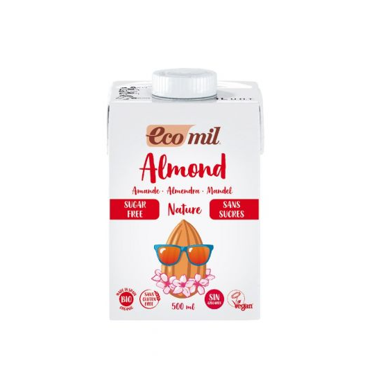 Foto de BEBIDA DE ALMENDRA NATURE BIO 500 ML ECOMIL