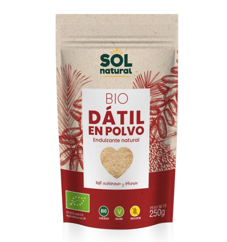 Foto de DATIL EN POLVO BIO 250 GR SOL NATURAL