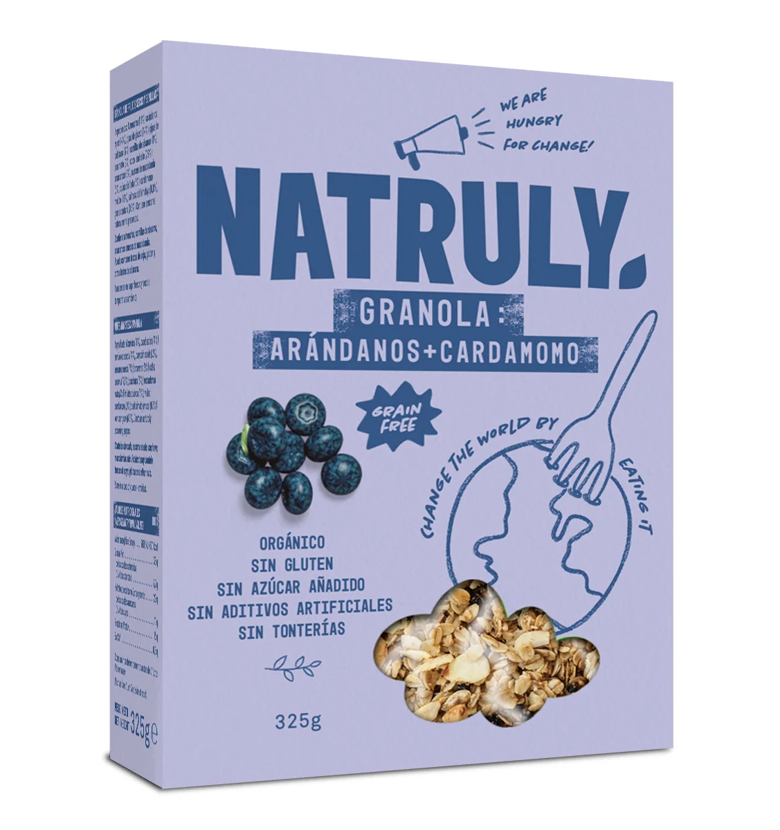 Foto de GRANOLA DE ARANDANOS Y CARDAMOMO S/GLUTEN BIO 325 GR NATRULY