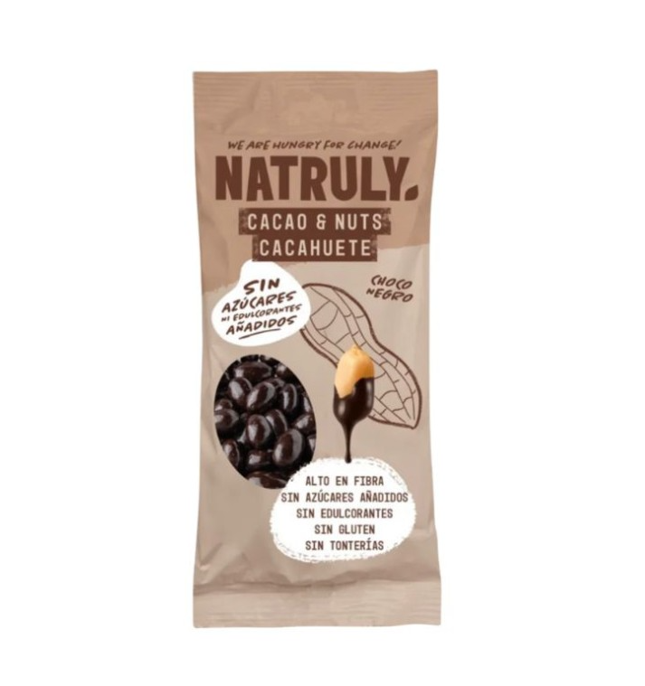 Foto de CACAO NUTS CACAHUETE 50 GR NATRULY
