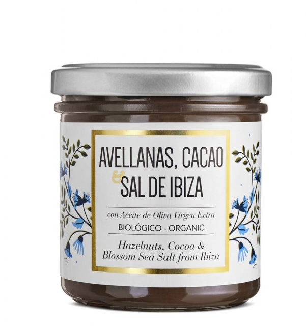 Foto de CREMA DE AVELLANAS CACAO Y SAL DE IBIZA BIO 150 GR ORGANIKO