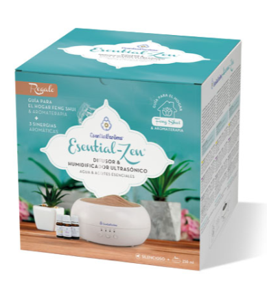 Foto de ESENTIAL ZEN HUMIDIFICADOR ULTRASONICO + 3 SINERGIAS ESENTIAL AROMS