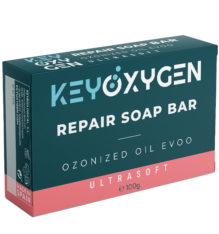 Foto de JABON NATURAL OZONIZADO BIO 100 GR KEYOXYGEN 