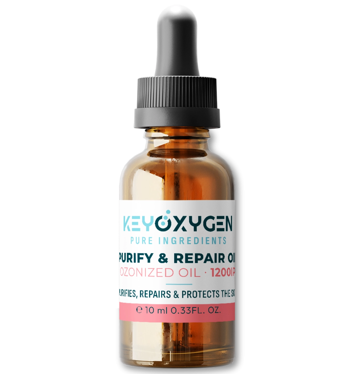 Foto de ACEITE PURIFICADOR Y REPARADOR OZONIZADO 1200IP BIO 10 ML KEYOXYGEN 