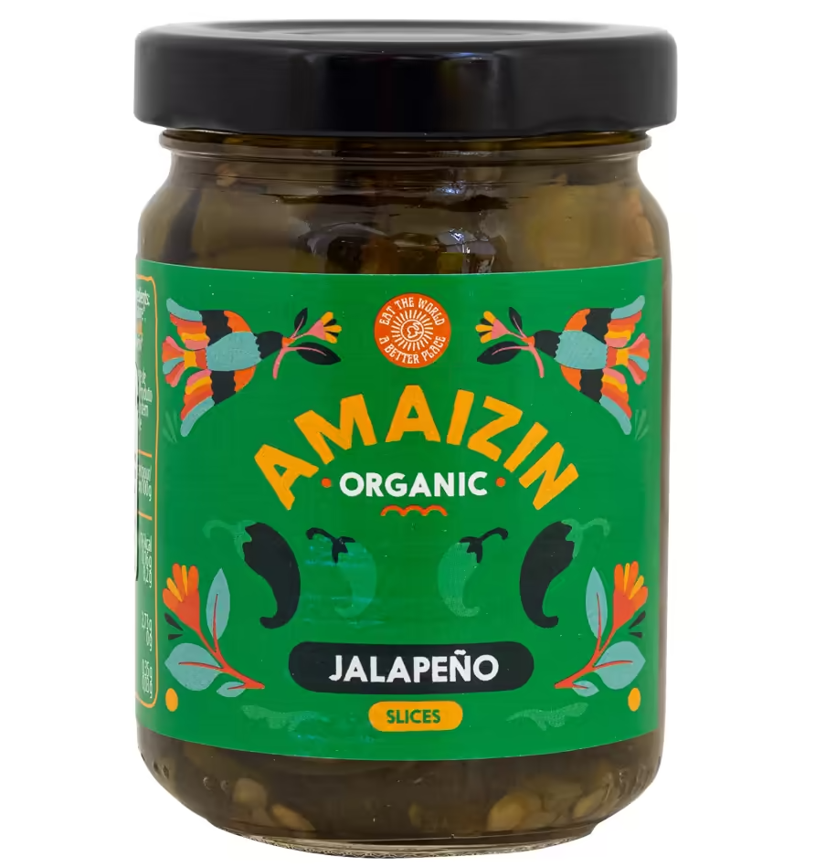 Foto de JALAPEÑOS BIO 170 GR AMAIZIN