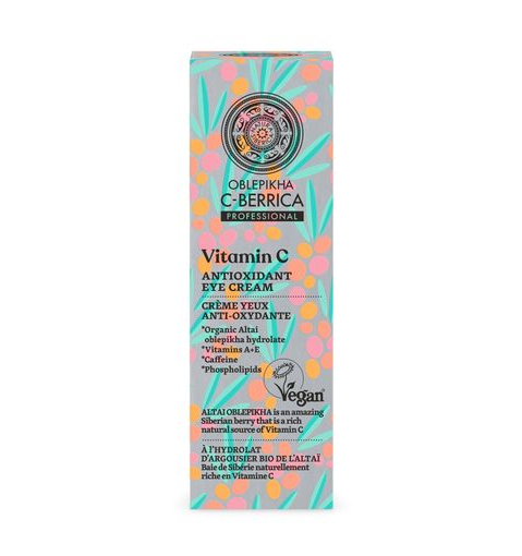 Foto de CREMA CONTORNO DE OJOS ANTIOXIDANTE VITAMINA C OBLEPIKHA 30 ML NATURA SIBERICA