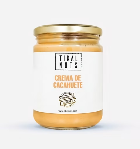 Foto de CREMA DE CACAHUETE 100% BIO 350 GR TIKAL NUTS