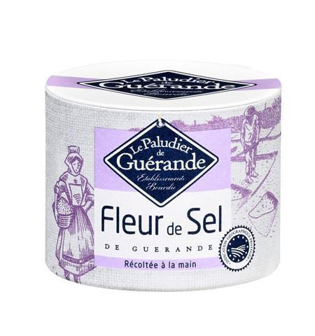Foto de FLOR DE SAL DE GUERANDE 125 GR LE PALUDIER DE GUERANDE