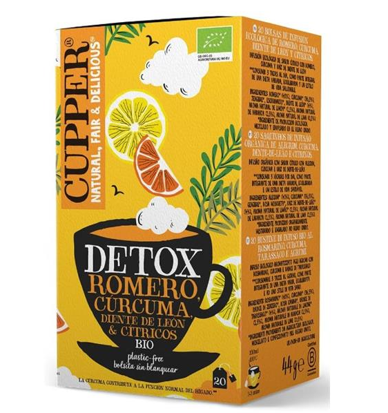 Foto de INFUSION DETOX BIO 20 BOLSITAS CUPPER