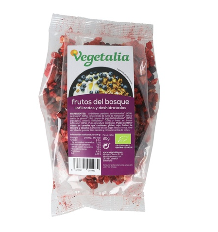 Foto de FRUTOS DEL BOSQUE LIOFILIZADOS Y DESHIDRATADOS BIO 80GR VEGETALIA
