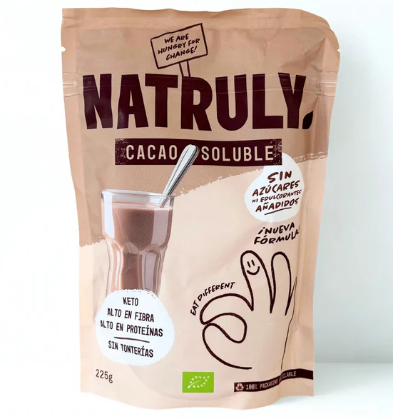 Foto de CACAO SOLUBLE BIO 225 GR NATRULY