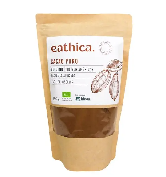 Foto de CACAO PURO BIO 600 GR EATHICA