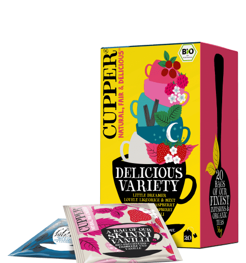 Foto de PACK VARIADO DELICIOUS VARIETY BIO 20 SOBRES CUPPER